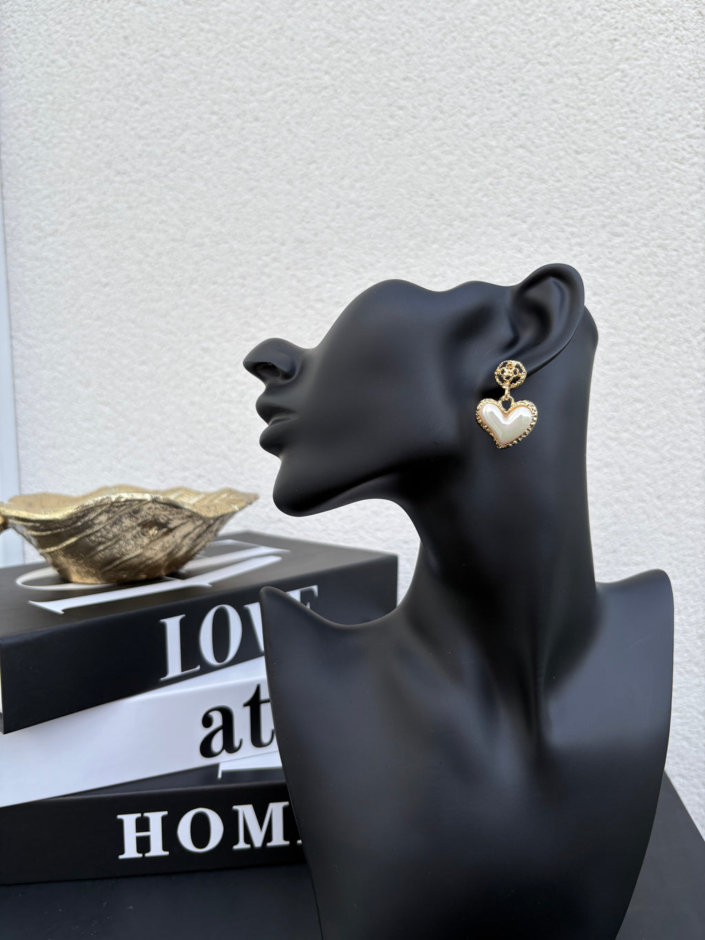 Boucles d’oreilles perles d’or
