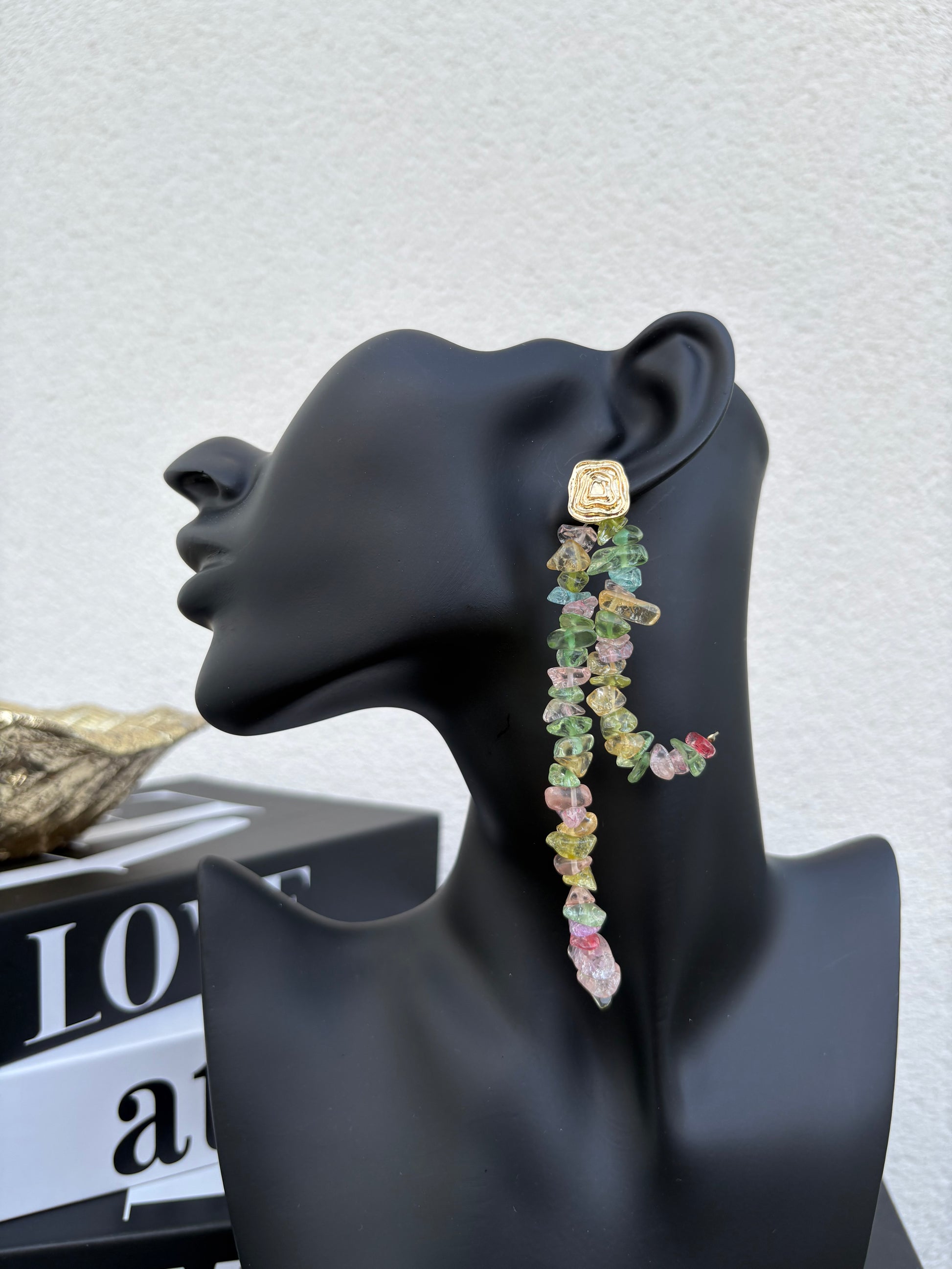 Boucle d’oreille perlé