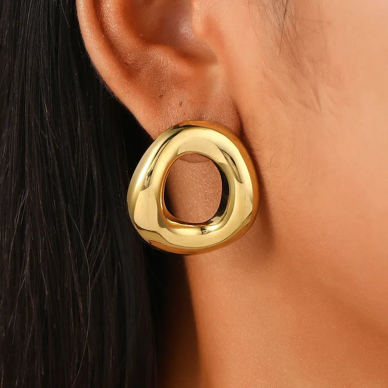 Boucles d'oreille circle