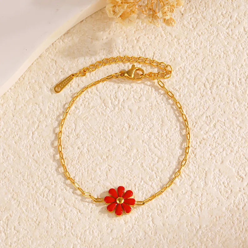 Bracelet RED flower
